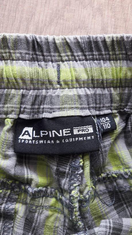 2x outdoorové nohavice, alpine pro,104