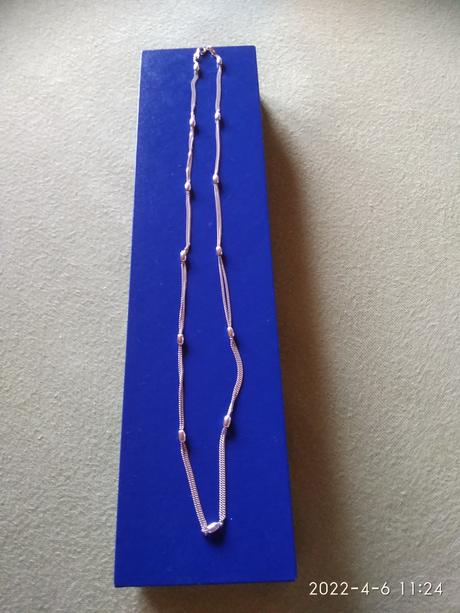 Strieborný náhrdelník 925 (poštovné v cene),
