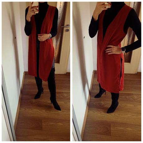 Zaujimava tehlova vesta, only,s