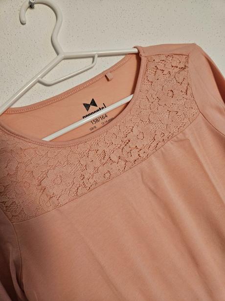 Pepperts tričko s čipkou 158/164, pepperts,164