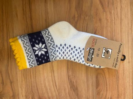 Ponožky z ovčej vlny 30-31, 30 / 31