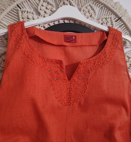 Blúzka bez rukávov, xxl