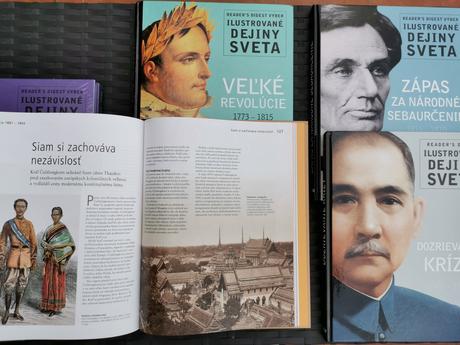 6 kníh z edície dejiny sveta, úplne nové,