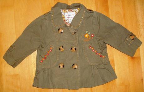 Hnedý kabátik next, next,74