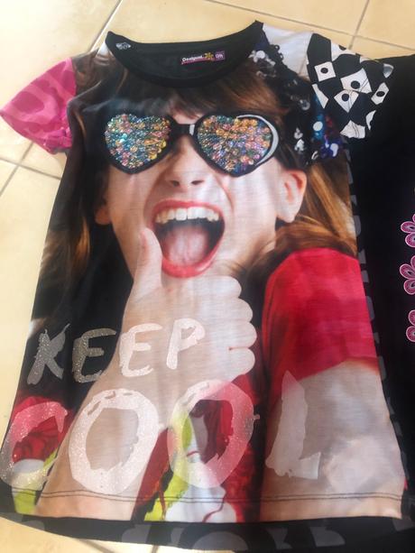 Tričká 13/14 rokov, desigual,158