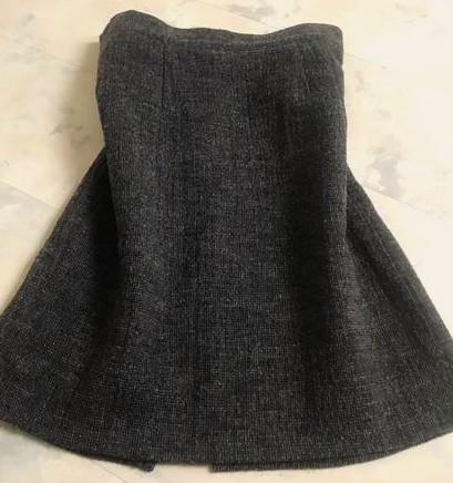 Kvalitná uzlíková buklé sukňa, orsay,40