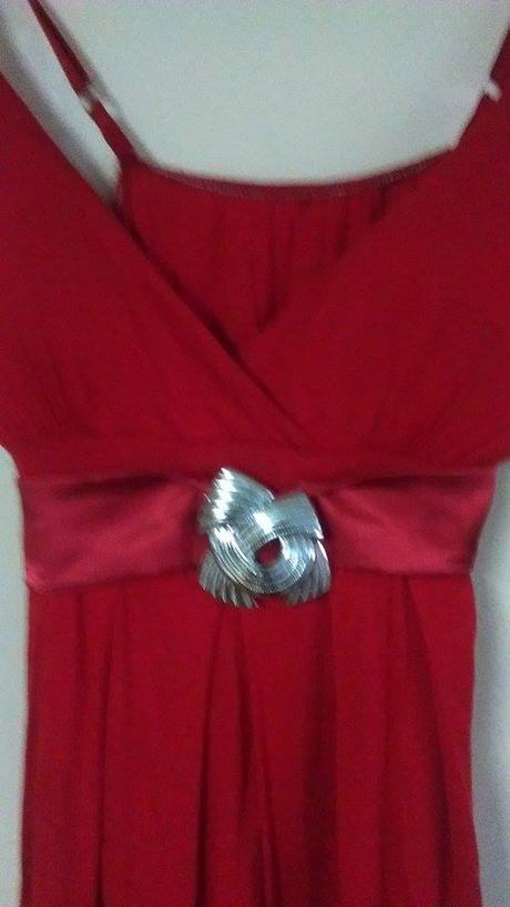 Damske cervene korzetove saty, m