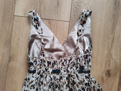 Tigrované mini šaty, m