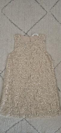 Flitrované šaty h&m, h&m,122