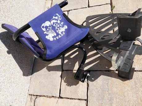 Sedačka detská na bicykel zn. pekas, 