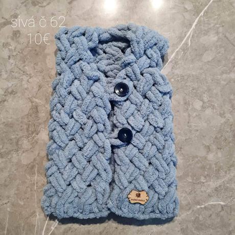 Čiapka so šálom, vesty, 62