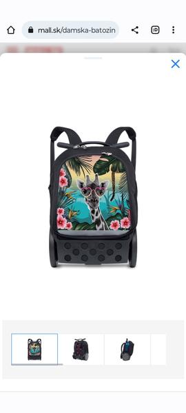 Školská taška na kolieskach