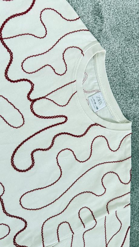 Vyšívané tričko zara, zara,152