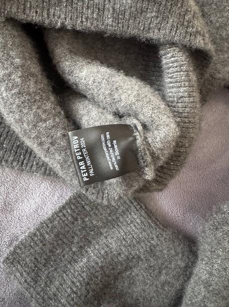 Petar petrov kašmírovo hodvábny krátky sveter, m