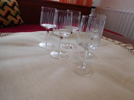 Poháre jemný výbrus, 