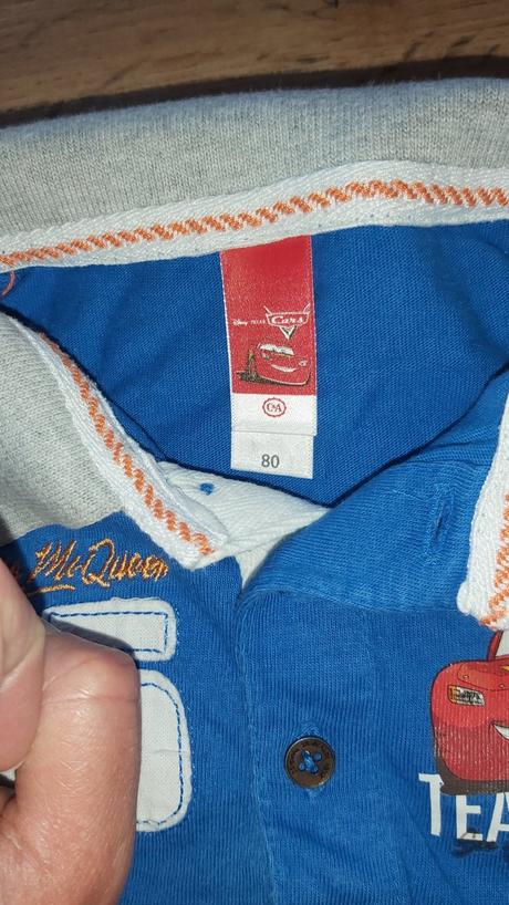 Tricko s autom, c&a,80