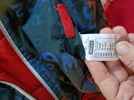 Lyžiarska bunda obojstranna, wedze,122