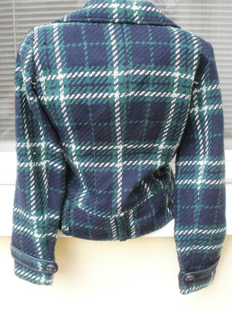 Sáčko s odnímateľným kožušinovým golierom, m