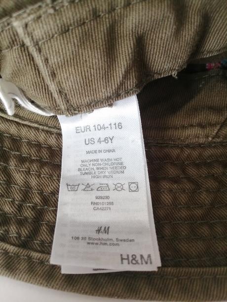 Klobuk 4-6r, h&m,104