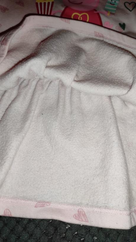 Mikinové šaty peppa pig veľ. 98/104, h&m,98