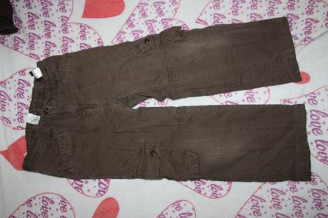 2x zateplene nohavice, c&a,140