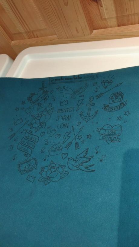 Elasticka šatka porte mon bebe basic, jpmb