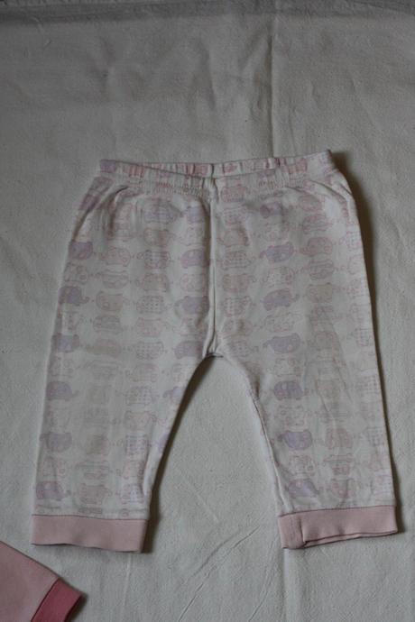 Tepláky 2 ks, f&f,74