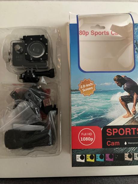 Športová kamera - nepoužívaná, 