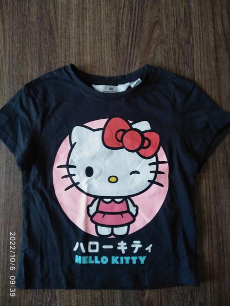 Tricko hello kitty, h&m,98
