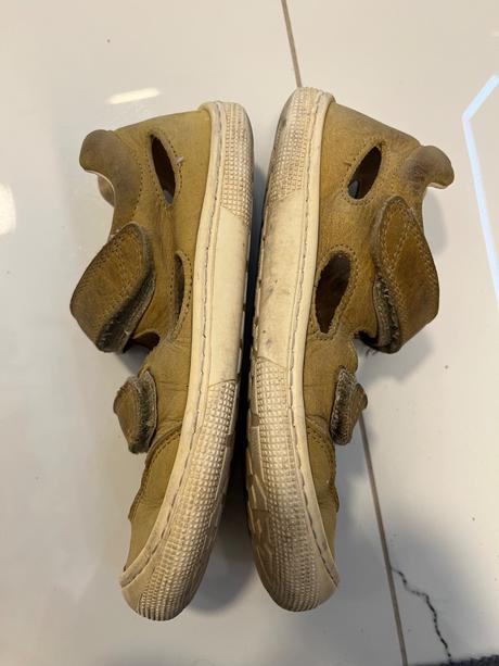 Kožené barefoot sandále, koel4kids,28