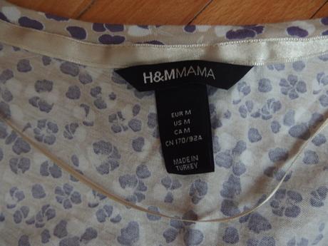 H and m tehotenská blúzka, h&m,m