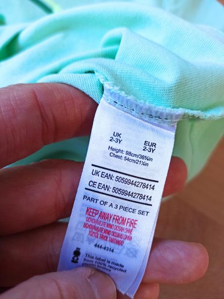 Tričká, kraťasy 92/98, h&m,92