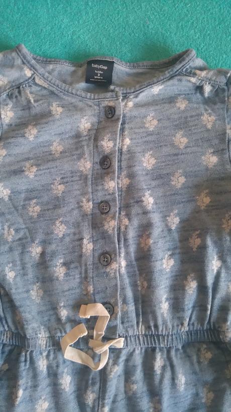 Bavlnený overal s dlhým rukavom, gap,98