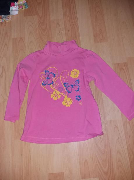 Balík dievčenského oblečenia 110-116, 104–116