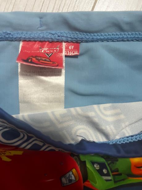 Chlapčenské plavky s obrazkom cars, disney,116