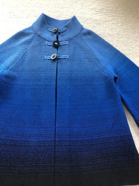 Značkový melírový kardigán, veľ. s, s