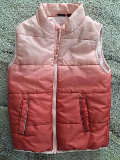 Dievčenska vesta 128 s reflexnymi prvkami, lupilu,128