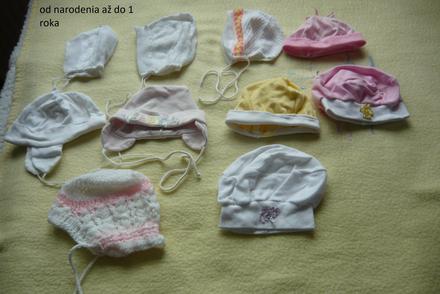 Čiapky pre bábätko alebo pre bábiku, 50