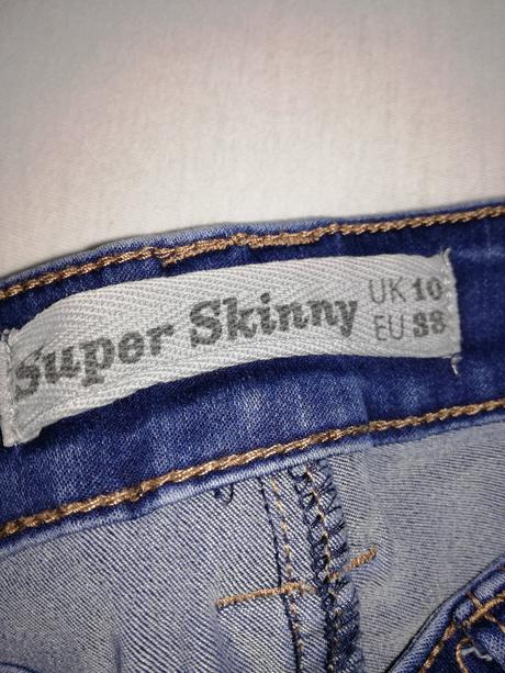 Rifle  slim elasticke, skiny,38