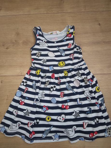 Letné šaty, h&m,98