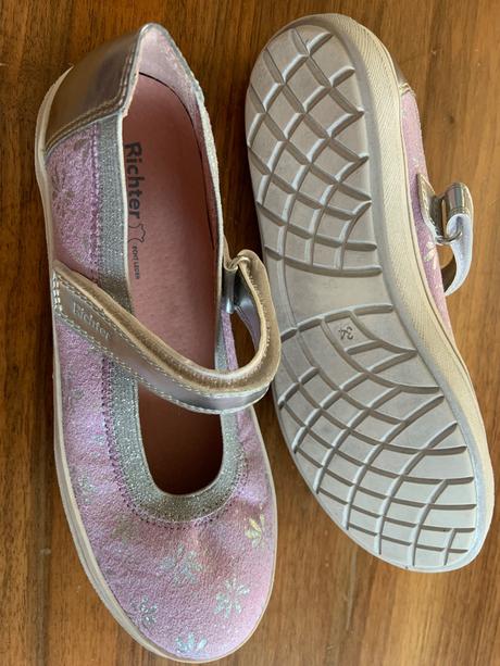 Kožené balerínky richter, richter,34