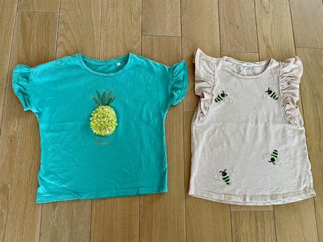 Tricka s ananasom a flitrovanymi vcielkami, palomino,128