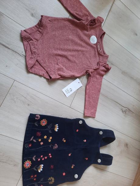 Šaty+body 74, f&f,74