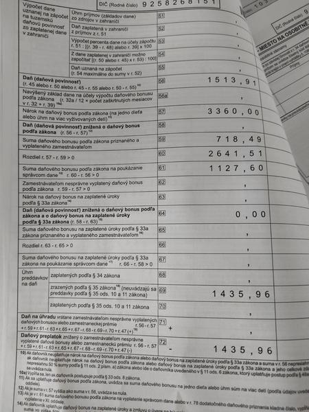 Koľko dostanem na daňovom bonuse za dve deti?