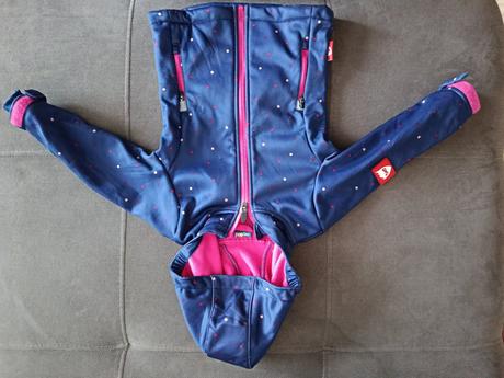 Detska softšelová bunda, lupilu,86