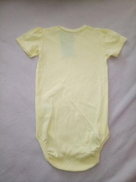 Nadherne zlte bodynko, h&m,92