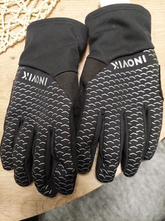 Detské softshellové rukavice na bežky top stav, decathlon,134