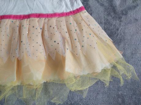 Šaty s tylovou sukničkou disney fairy veľ.116, disney,116