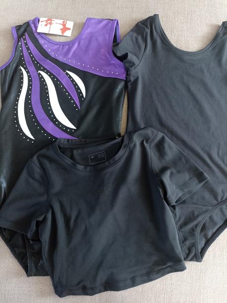 Gymnastický dres - 10-13 rokov, 140