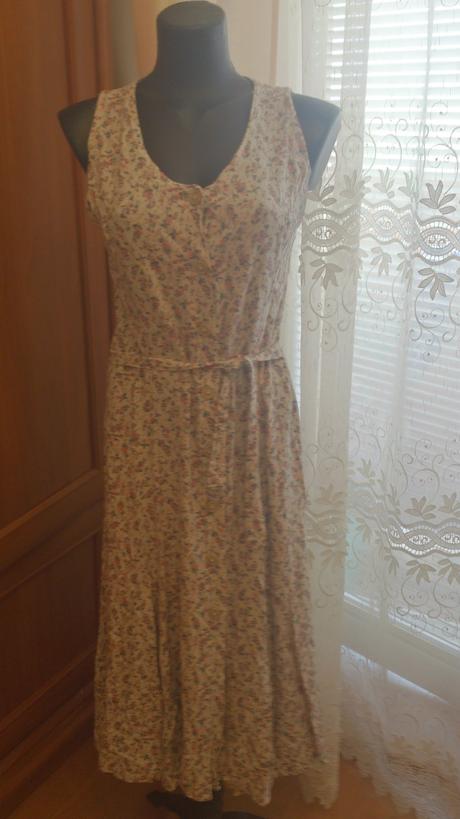 Kvietkované romantické šaty, veľkosť s/m, andrie,s